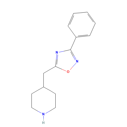 3-phenyl-5-(piperidin-4-ylmethyl)-1,2,4-oxadiazole (CAS: 1239730-22-3) - Related Chemical Product