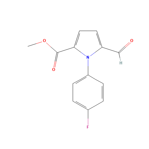 methyl 1-(4-fluorophenyl)-5-formylpyrrole-2-carboxylate (CAS: 259089-69-5) - Related Chemical Product