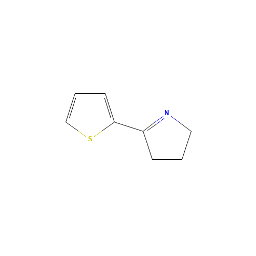 5-thiophen-2-yl-3,4-dihydro-2H-pyrrole (CAS: 5424-42-0) - Related Chemical Product