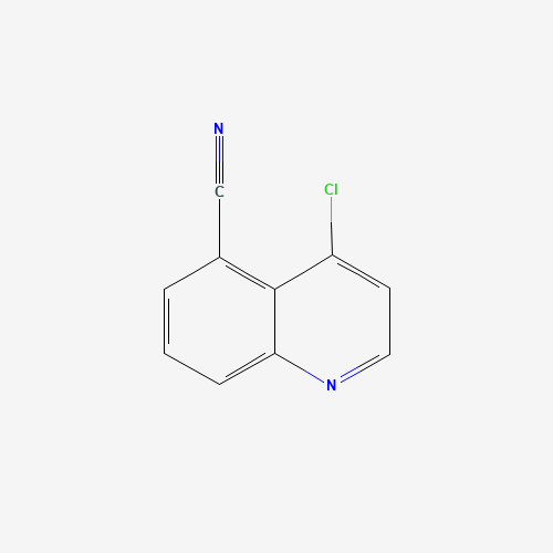 4-chloroquinoline-5-carbonitrile (CAS: 132586-14-2) - Chemical Structure and Molecular Formula 