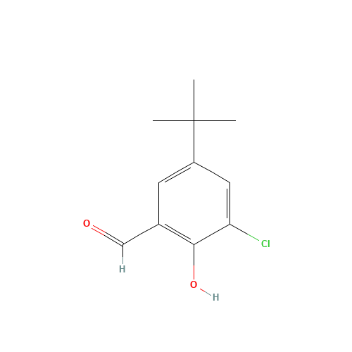 5-tert-butyl-3-chloro-2-hydroxybenzaldehyde (CAS: 71730-43-3) - Related Chemical Product