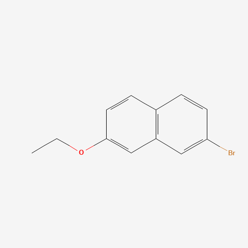 2-bromo-7-ethoxynaphthalene (CAS: 627527-21-3) - Chemical Structure and Molecular Formula 