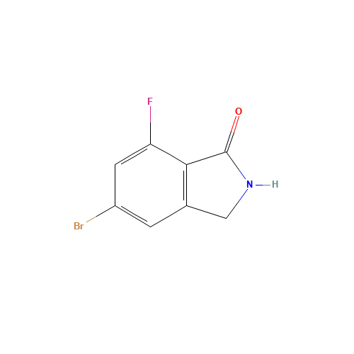 5-bromo-7-fluoro-2,3-dihydroisoindol-1-one (CAS: 957346-37-1) - Related Chemical Product