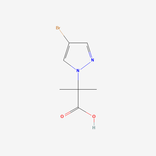 2-(4-bromopyrazol-1-yl)-2-methylpropanoic acid (CAS: 917569-72-3) - Related Chemical Product