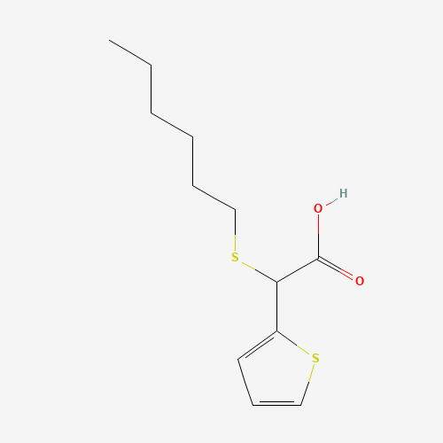 2-hexylsulfanyl-2-thiophen-2-ylacetic acid (CAS: 186026-08-4) - Related Chemical Product