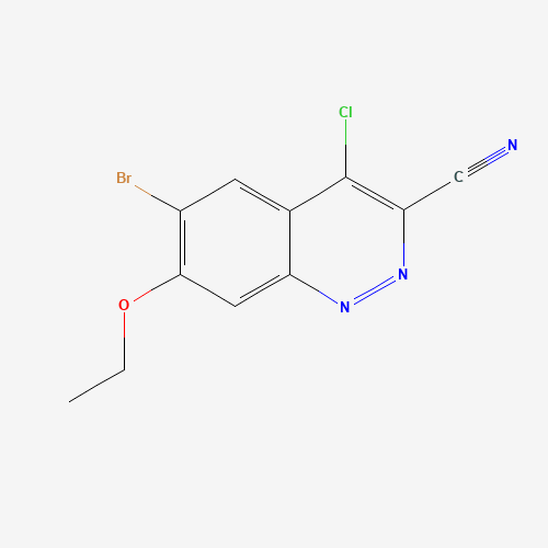 6-bromo-4-chloro-7-ethoxycinnoline-3-carbonitrile (CAS: 1041853-28-4) - Related Chemical Product