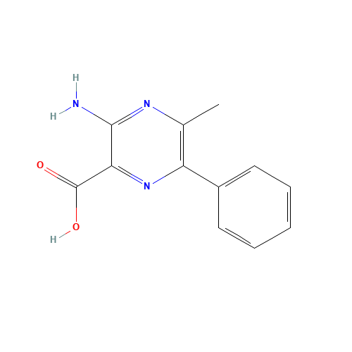 3-amino-5-methyl-6-phenylpyrazine-2-carboxylic acid (CAS: 5284-16-2) - Related Chemical Product