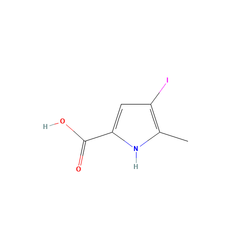 4-iodo-5-methyl-1H-pyrrole-2-carboxylic acid (CAS: 1430752-80-9) - Related Chemical Product