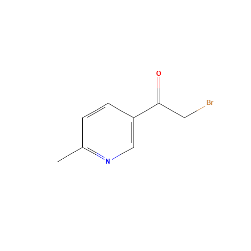 2-bromo-1-(6-methylpyridin-3-yl)ethanone (CAS: 40337-65-3) - Related Chemical Product
