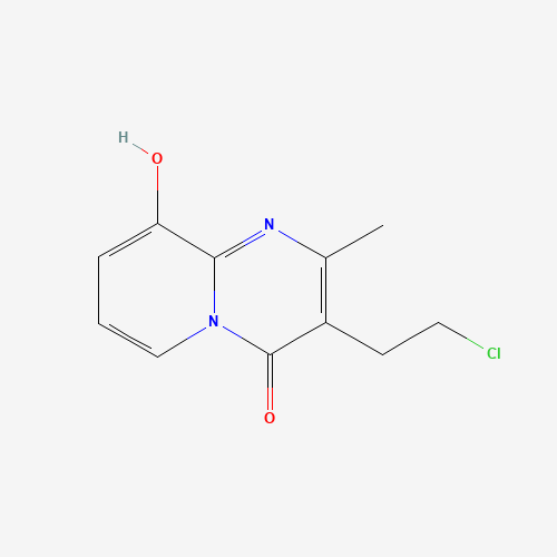 3-(2-chloroethyl)-9-hydroxy-2-methylpyrido[1,2-a]pyrimidin-4-one (CAS: 260273-82-3) - Related Chemical Product