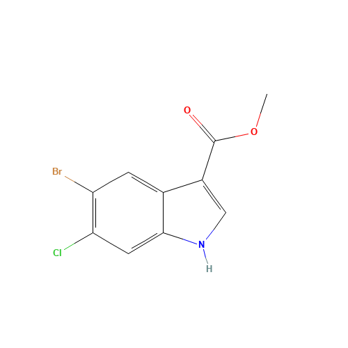 methyl 5-bromo-6-chloro-1H-indole-3-carboxylate (CAS: 1467059-91-1) - Related Chemical Product