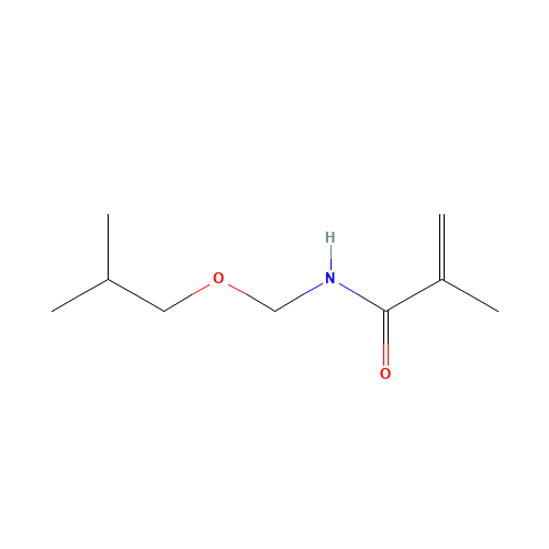 2-methyl-N-(2-methylpropoxymethyl)prop-2-enamide (CAS: 4548-27-0) - Related Chemical Product