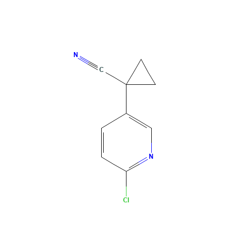 1-(6-chloropyridin-3-yl)cyclopropane-1-carbonitrile (CAS: 854267-89-3) - Related Chemical Product