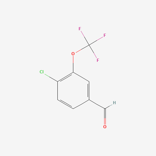 4-chloro-3-(trifluoromethoxy)benzaldehyde (CAS: 886499-59-8) - Related Chemical Product