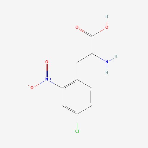 2-amino-3-(4-chloro-2-nitrophenyl)propanoic acid (CAS: 56433-05-7) - Related Chemical Product