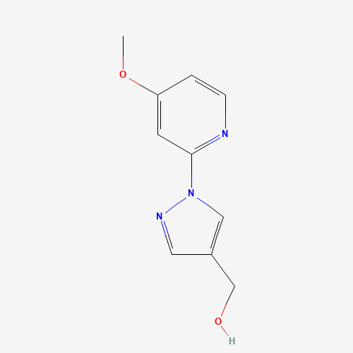 [1-(4-methoxypyridin-2-yl)pyrazol-4-yl]methanol (CAS: 1449117-64-9) - Related Chemical Product