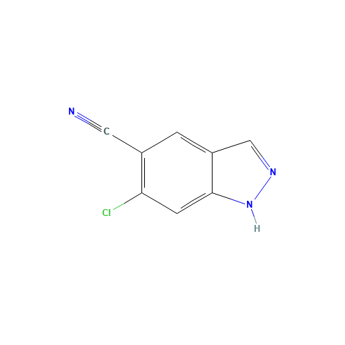 6-chloro-1H-indazole-5-carbonitrile (CAS: 1312008-67-5) - Related Chemical Product