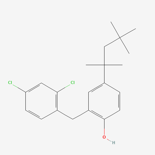 2-[(2,4-dichlorophenyl)methyl]-4-(2,4,4-trimethylpentan-2-yl)phenol (CAS: 37693-01-9) - Related Chemical Product