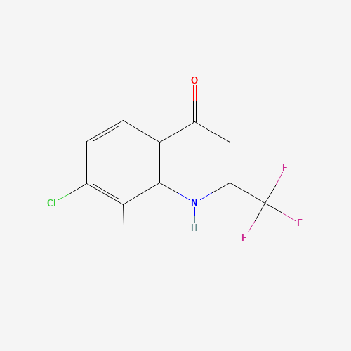 7-chloro-8-methyl-2-(trifluoromethyl)-1H-quinolin-4-one (CAS: 59108-10-0) - Related Chemical Product