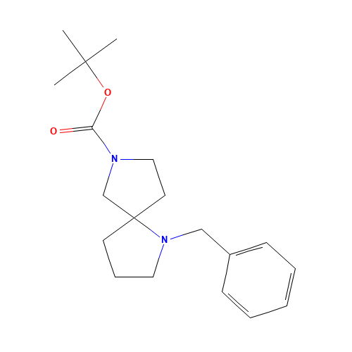 tert-butyl 1-benzyl-1,7-diazaspiro[4.4]nonane-7-carboxylate (CAS: 646055-62-1) - Related Chemical Product