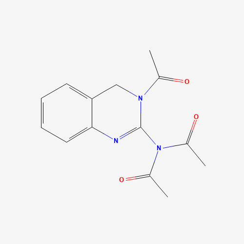 N-acetyl-N-(3-acetyl-4H-quinazolin-2-yl)acetamide (CAS: 76285-52-4) - Related Chemical Product