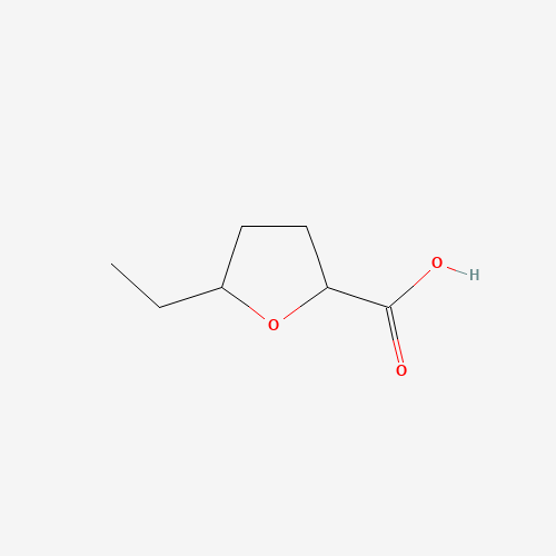 5-ethyloxolane-2-carboxylic acid (CAS: 801318-16-1) - Chemical Structure and Molecular Formula 