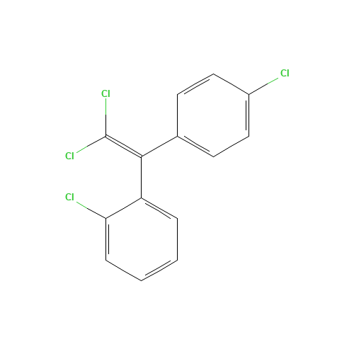 1-chloro-2-[2,2-dichloro-1-(4-chlorophenyl)ethenyl]benzene (CAS: 3424-82-6) - Related Chemical Product