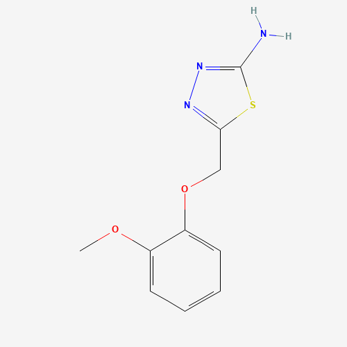 5-[(2-methoxyphenoxy)methyl]-1,3,4-thiadiazol-2-amine (CAS: 1018474-87-7) - Related Chemical Product