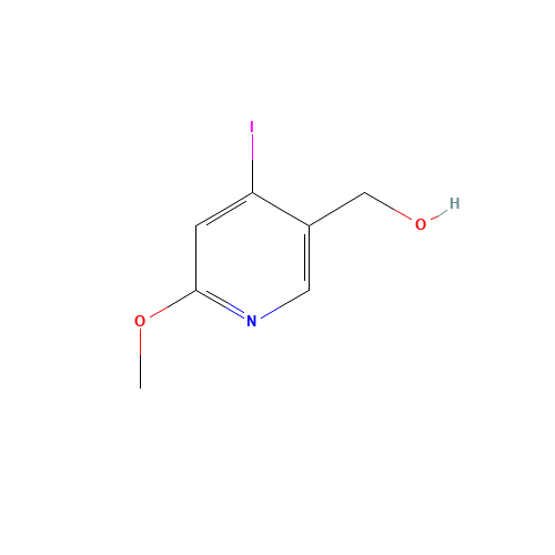 (4-iodo-6-methoxypyridin-3-yl)methanol (CAS: 1266728-78-2) - Related Chemical Product