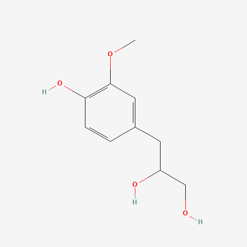 3-(4-hydroxy-3-methoxyphenyl)propane-1,2-diol (CAS: 27391-18-0) - Related Chemical Product