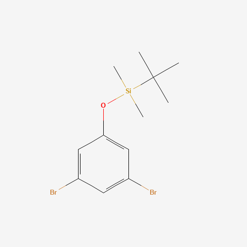 tert-butyl-(3,5-dibromophenoxy)-dimethylsilane (CAS: 136386-79-3) - Related Chemical Product