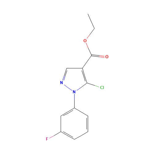 ethyl 5-chloro-1-(3-fluorophenyl)pyrazole-4-carboxylate (CAS: 1245101-31-8) - Related Chemical Product