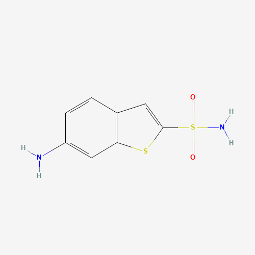 6-amino-1-benzothiophene-2-sulfonamide (CAS: 96803-03-1) - Chemical Structure and Molecular Formula 
