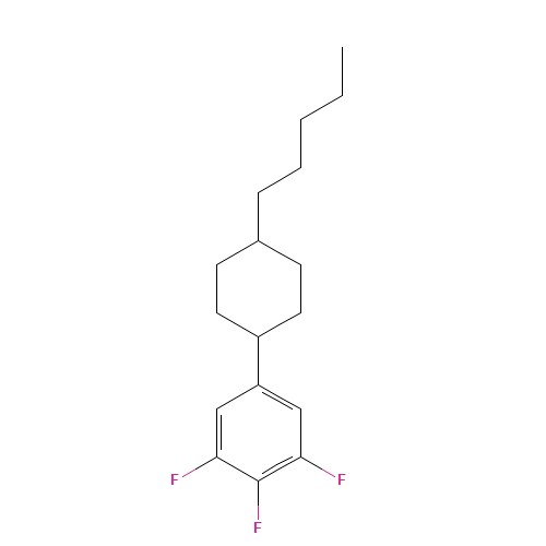 1,2,3-trifluoro-5-(4-pentylcyclohexyl)benzene (CAS: 131819-22-2) - Related Chemical Product