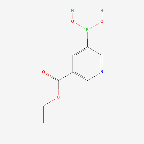 (5-ethoxycarbonylpyridin-3-yl)boronic acid (CAS: 875781-62-7) - Related Chemical Product