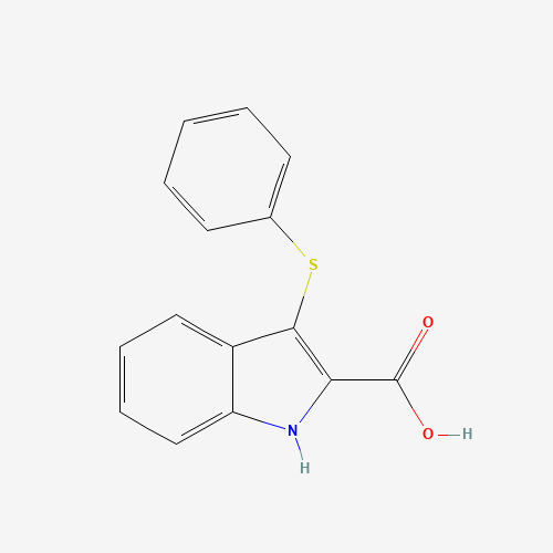 3-phenylsulfanyl-1H-indole-2-carboxylic acid (CAS: 116757-25-6) - Related Chemical Product