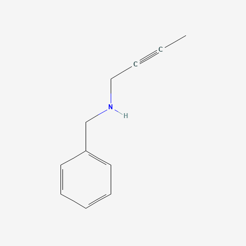 N-benzylbut-2-yn-1-amine (CAS: 4626-58-8) - Chemical Structure and Molecular Formula 