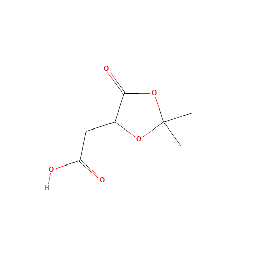 2-(2,2-dimethyl-5-oxo-1,3-dioxolan-4-yl)acetic acid (CAS: 114458-03-6) - Related Chemical Product