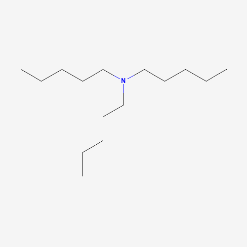 N,N-dipentylpentan-1-amine (CAS: 621-77-2) - Chemical Structure and Molecular Formula 