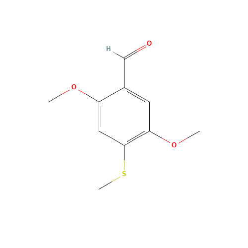 2,5-dimethoxy-4-methylsulfanylbenzaldehyde (CAS: 61638-04-8) - Related Chemical Product