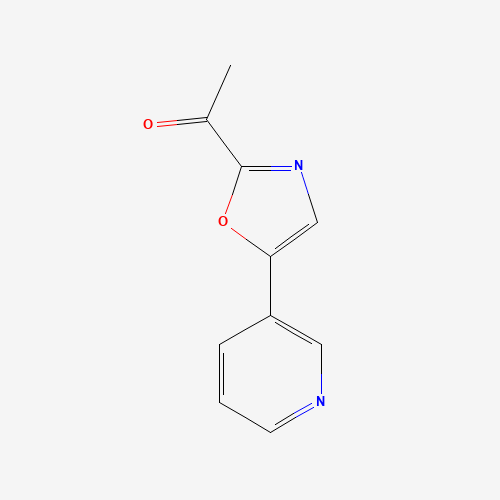 1-(5-pyridin-3-yl-1,3-oxazol-2-yl)ethanone (CAS: 954239-98-6) - Related Chemical Product