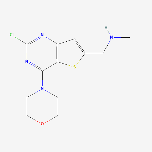 1-(2-chloro-4-morpholin-4-ylthieno[3,2-d]pyrimidin-6-yl)-N-methylmethanamine (CAS: 955979-15-4) - Related Chemical Product