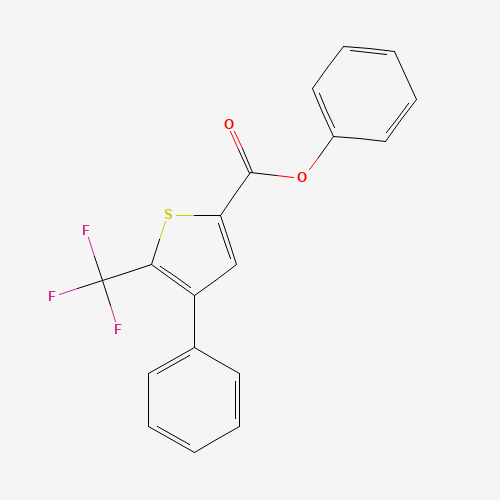 phenyl 4-phenyl-5-(trifluoromethyl)thiophene-2-carboxylate (CAS: 256348-27-3) - Related Chemical Product