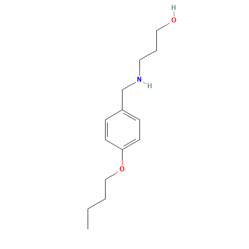 3-[(4-butoxyphenyl)methylamino]propan-1-ol (CAS: 161798-63-6) - Related Chemical Product