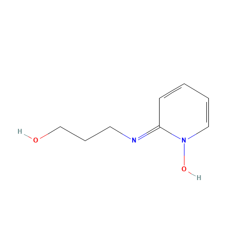 3-[(1-hydroxypyridin-2-ylidene)amino]propan-1-ol (CAS: 187339-14-6) - Related Chemical Product