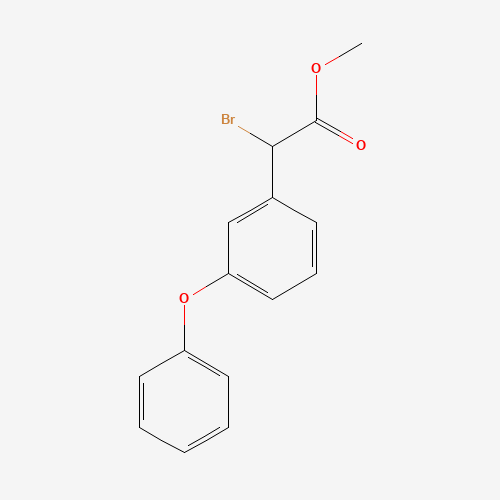 methyl 2-bromo-2-(3-phenoxyphenyl)acetate (CAS: 186026-02-8) - Related Chemical Product