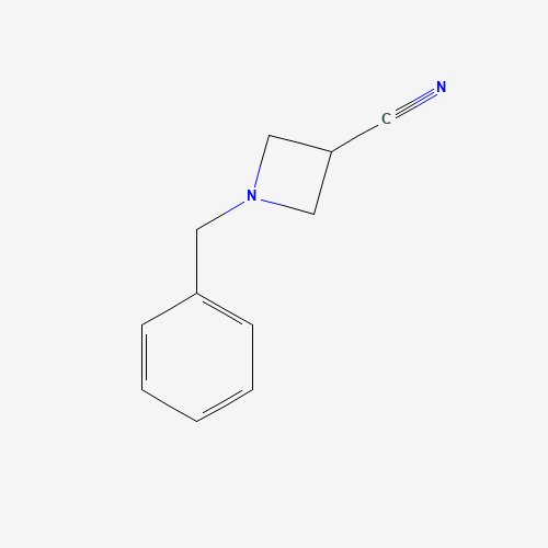 1-benzylazetidine-3-carbonitrile (CAS: 94985-26-9) - Chemical Structure and Molecular Formula 