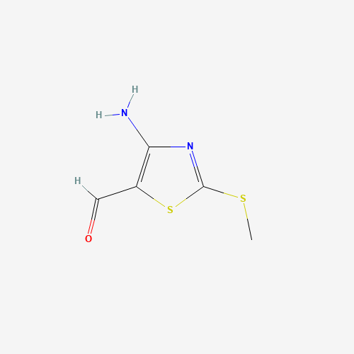 4-amino-2-methylsulfanyl-1,3-thiazole-5-carbaldehyde (CAS: 120891-09-0) - Related Chemical Product