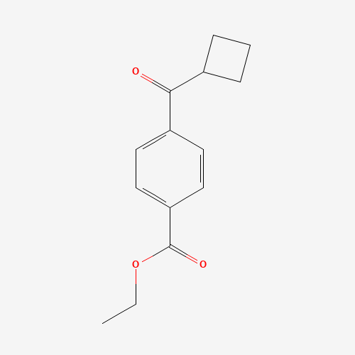 ethyl 4-(cyclobutanecarbonyl)benzoate (CAS: 801303-28-6) - Related Chemical Product