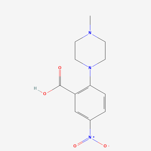 2-(4-methylpiperazin-1-yl)-5-nitrobenzoic acid (CAS: 78244-06-1) - Related Chemical Product